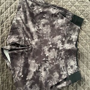 Athleta Black and Gray Athletic Shorts